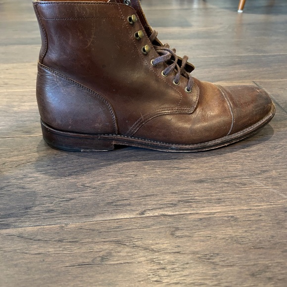 J. Crew men’s leather boots size 10.5D - Picture 6 of 10